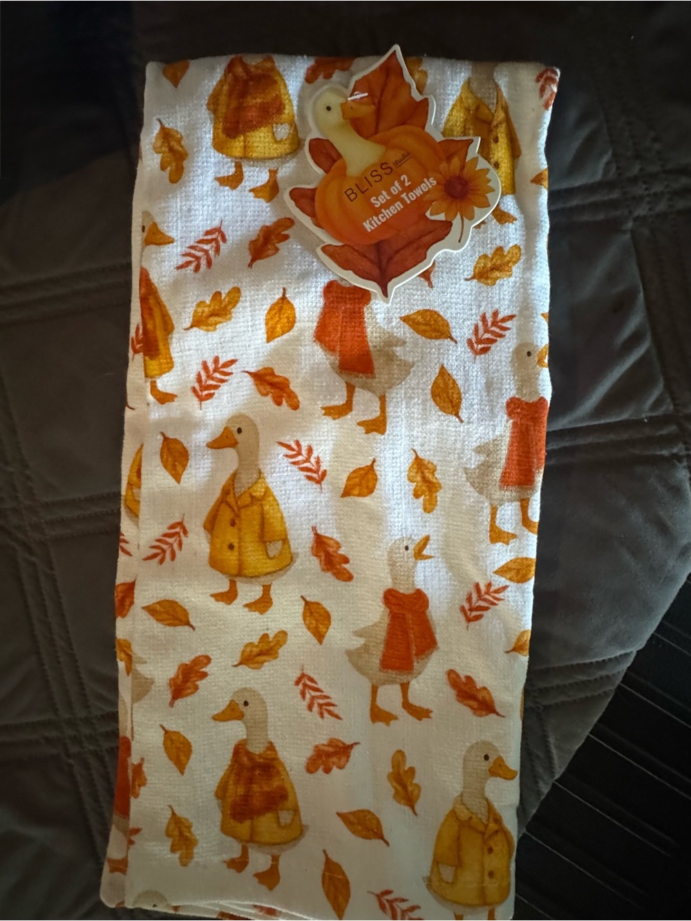 Goose Fall Hand Towels